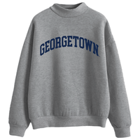 Georgetown Mock Neck Sweatshirt