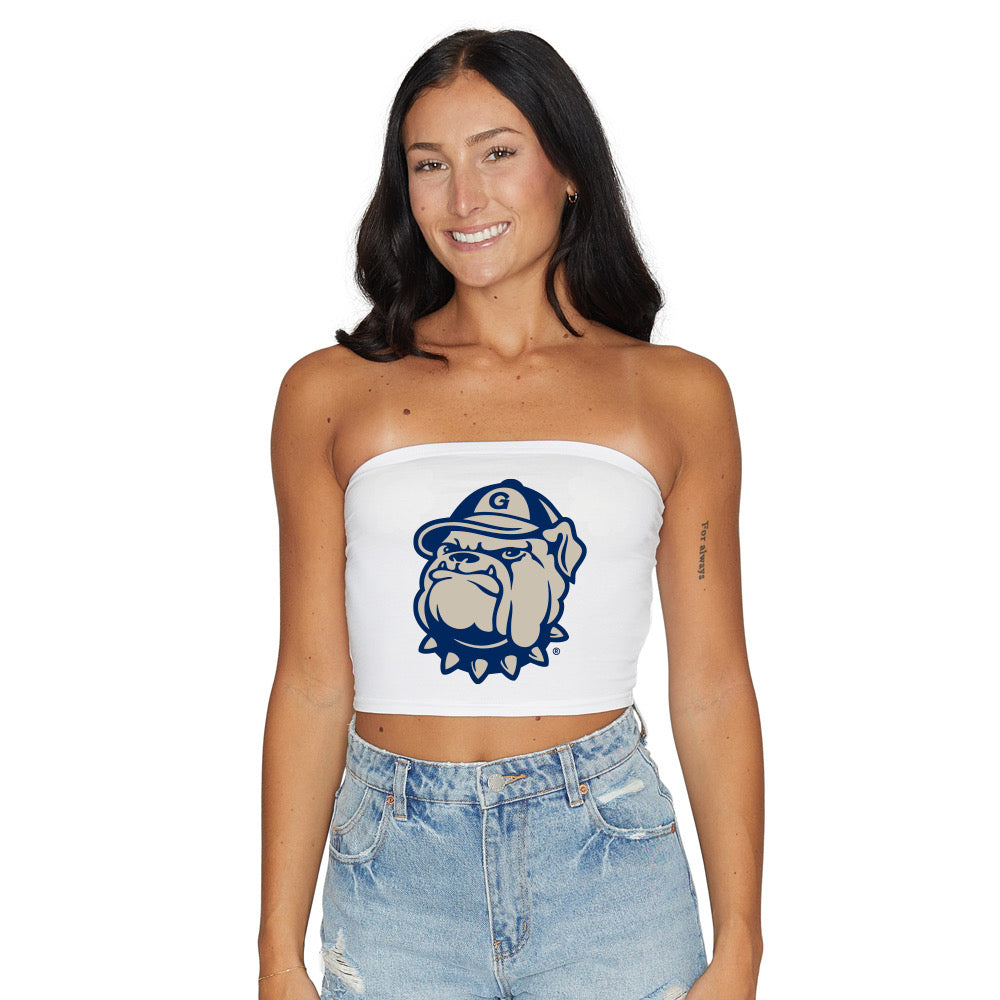 Georgetown Hoyas White Tube Top – lojobands