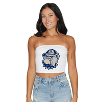 Georgetown Hoyas White Tube Top