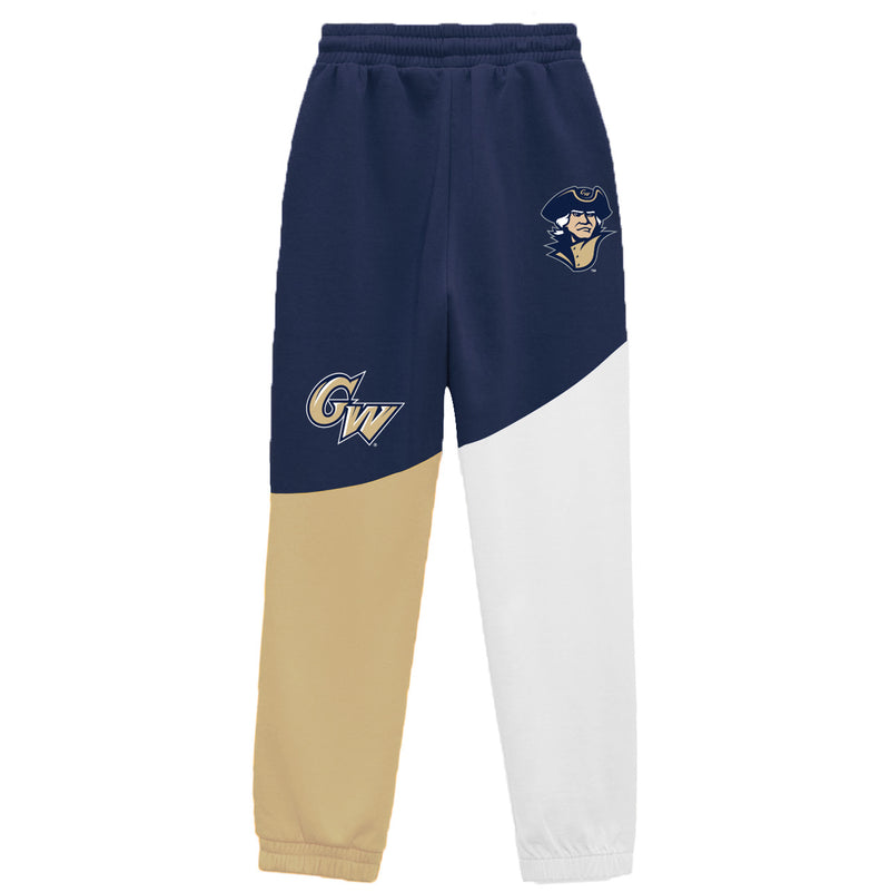 George Washington University Color Block Joggers