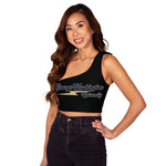 George Washington University Lightning One Shoulder Top