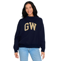 George Washington University Mock Neck Sweatshirt