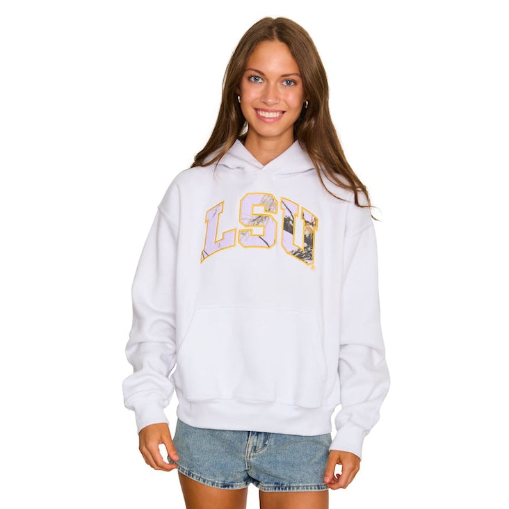LSU Lavender Camo Hoodie