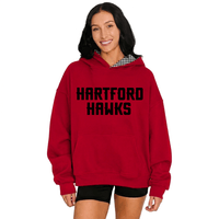 University of Hartford Gingham Hoodie