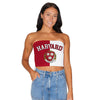 Harvard University Two Tone Tube Top