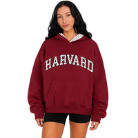 Harvard Polka Dot Hoodie