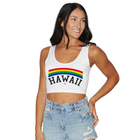 University of Hawaii Vintage Crop Tank Top