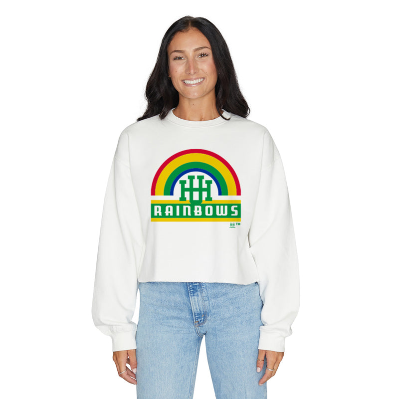 University of Hawaii Vintage Rainbow Crewneck