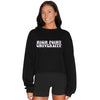 High Point University Black Retro Crewneck