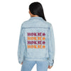 Virginia Tech Gothic Denim Jacket