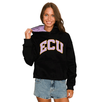 ECU Pirates Gingham Hoodie