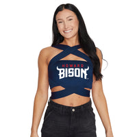 Howard Bison Navy Multi Way Bandeau Top
