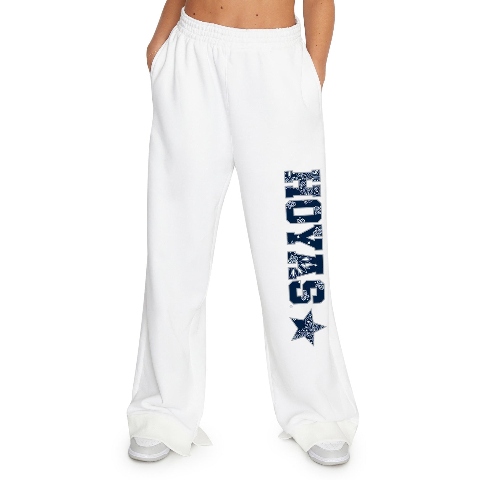 Georgetown Bandana Flare Sweatpants