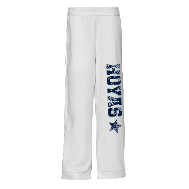 Georgetown Bandana Flare Sweatpants