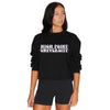 High Point University Black Retro Crewneck