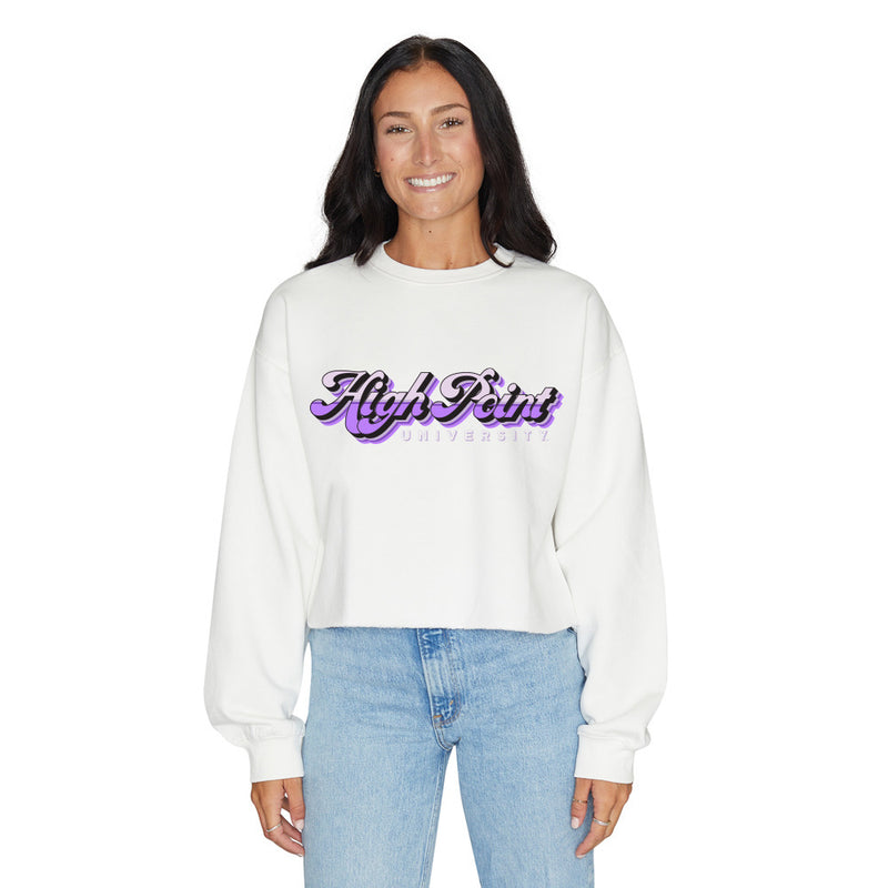 High Point University Groovy Crewneck