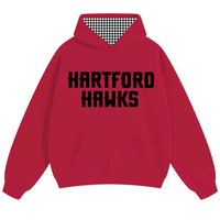 University of Hartford Gingham Hoodie