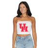 University of Houston White Tube Top