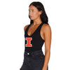 Illinois Fighting Illini Black Bodysuit