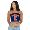 Illinois Fighting Illini Navy Tube Top