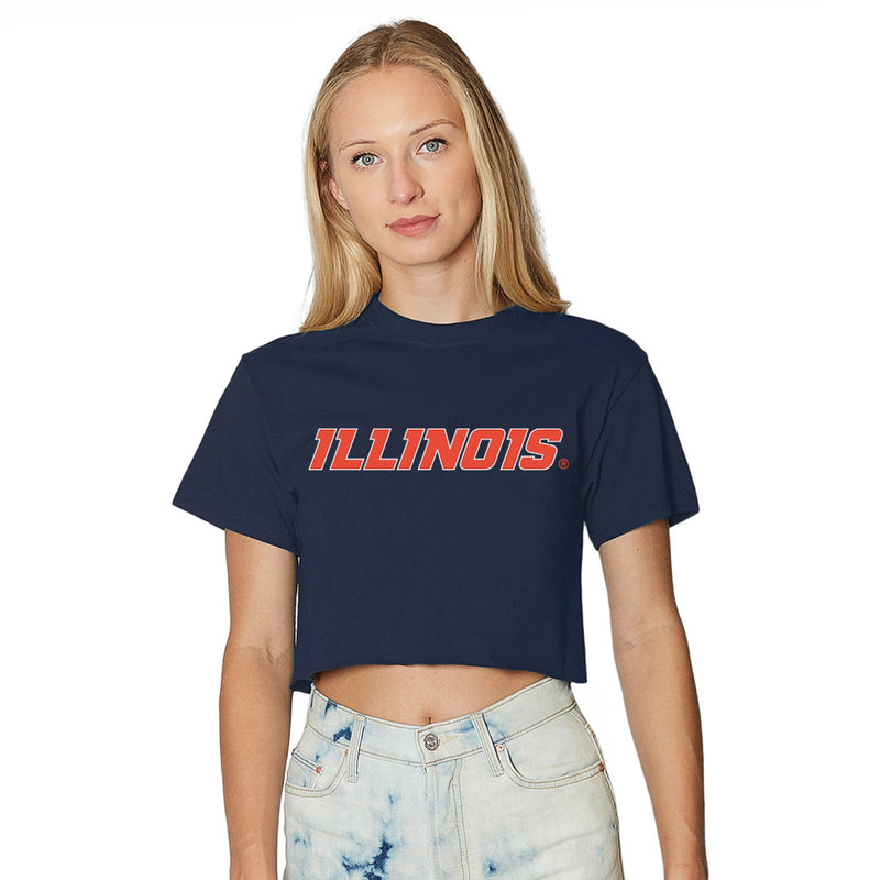 Illinois Fighting Illini Navy Tee