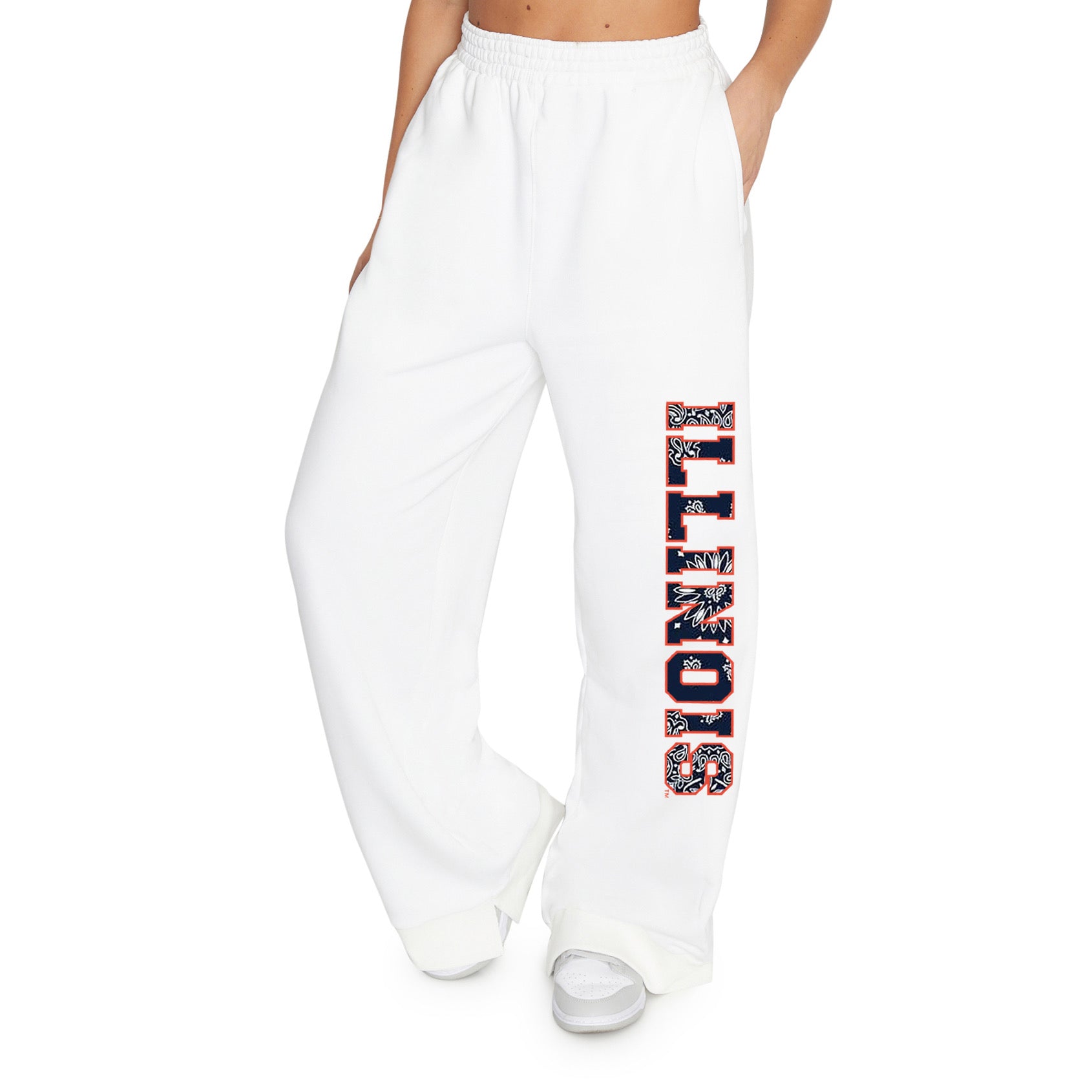 Illinois Fighting Illini Bandana Flare Sweatpants – lojobands
