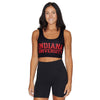 Indiana Hoosiers Black Crop Top