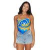 Delaware Tie Dye Bandana Top