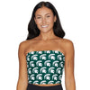 Michigan State All Over Tube Top