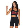 Indiana Hoosiers Black Crop Top