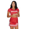 Indiana Hoosiers Crimson Babydoll Tee