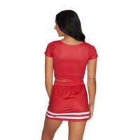 Indiana Hoosiers Crimson Babydoll Tee