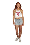 Indiana Hoosiers White Halter Top