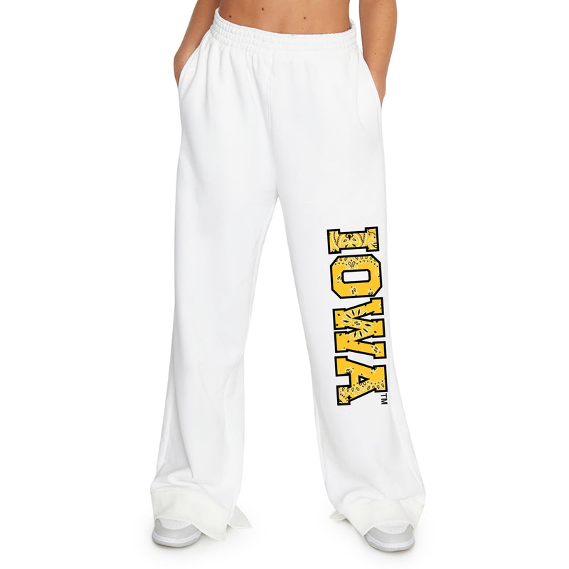 Iowa Hawkeyes Bandana Flare Sweatpants