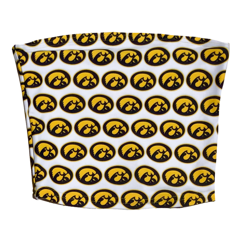 Iowa Hawkeyes All Over Tube Top