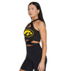 Iowa Hawkeyes Black Multi Way Bandeau Top