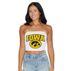 Iowa Hawkeyes White Tube Top