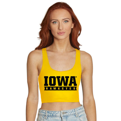 Iowa hawkeye hot sale crop top