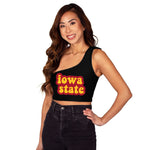 Iowa State One Shoulder Top