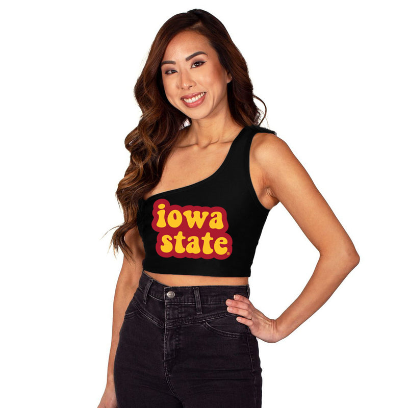 Iowa State One Shoulder Top