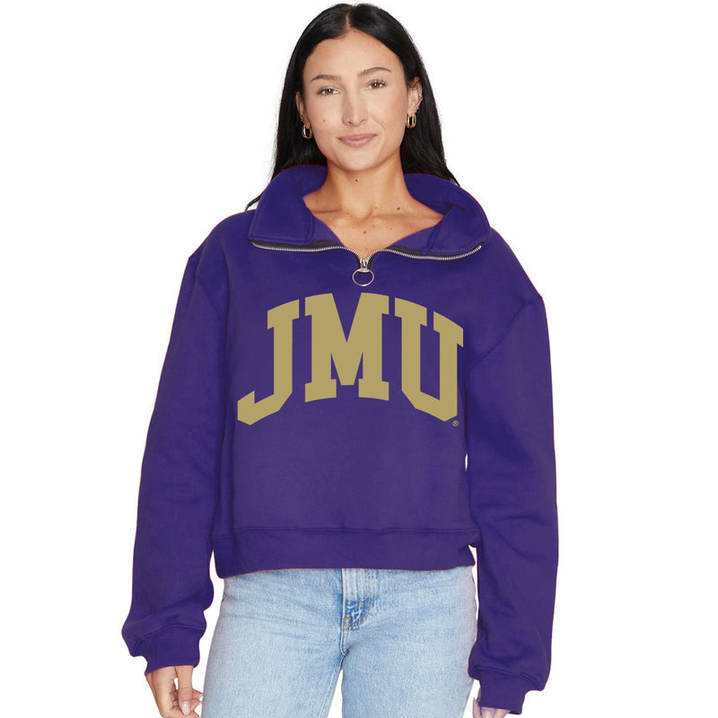 JMU Quarter Zip Sweatshirt