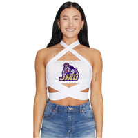 JMU White Multi Way Bandeau Top