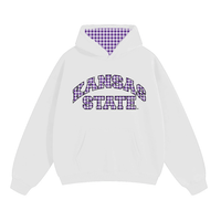 Kansas State Gingham Hoodie
