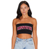 Lafayette College Black Bandeau Top