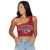 Lafayette College Maroon One Shoulder Top