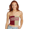 Lafayette College Two Tone Tube Top