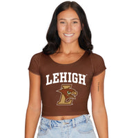 Lehigh Brown Babydoll Tee