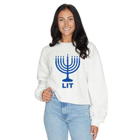 Hanukkah Lit Crewneck Sweatshirt