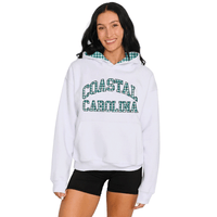Coastal Carolina Gingham Hoodie