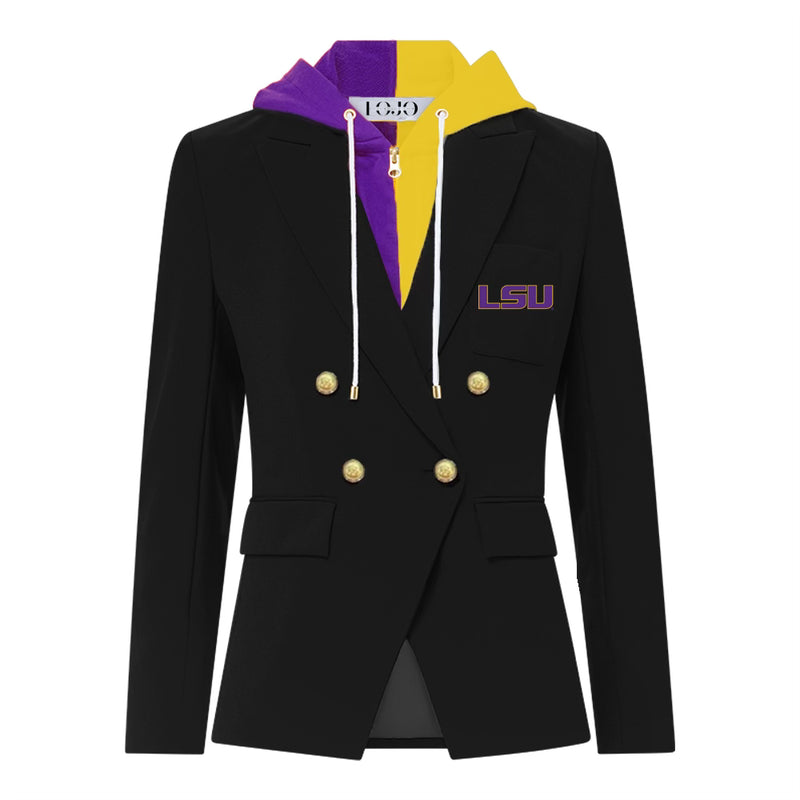 LSU Hooded Blazer Jacket